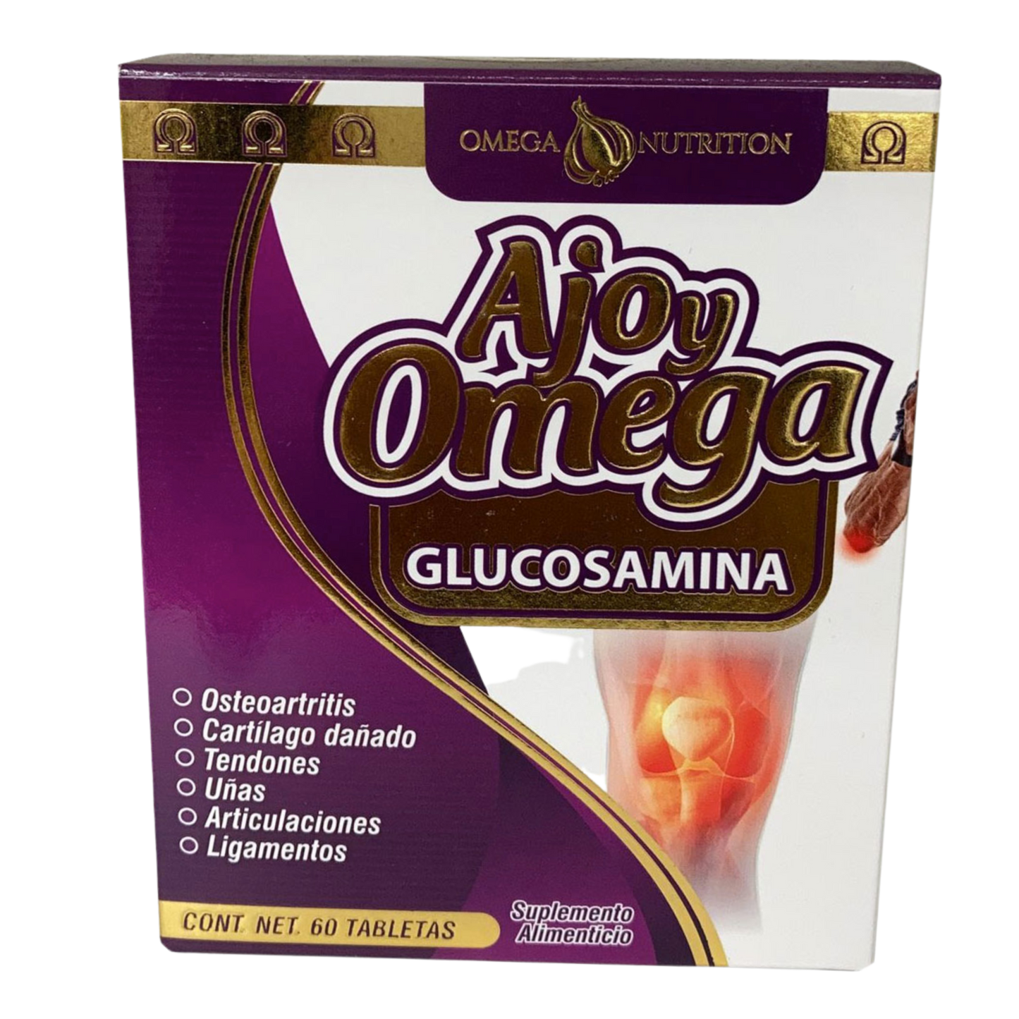 Ajo y Omega Glucosamina