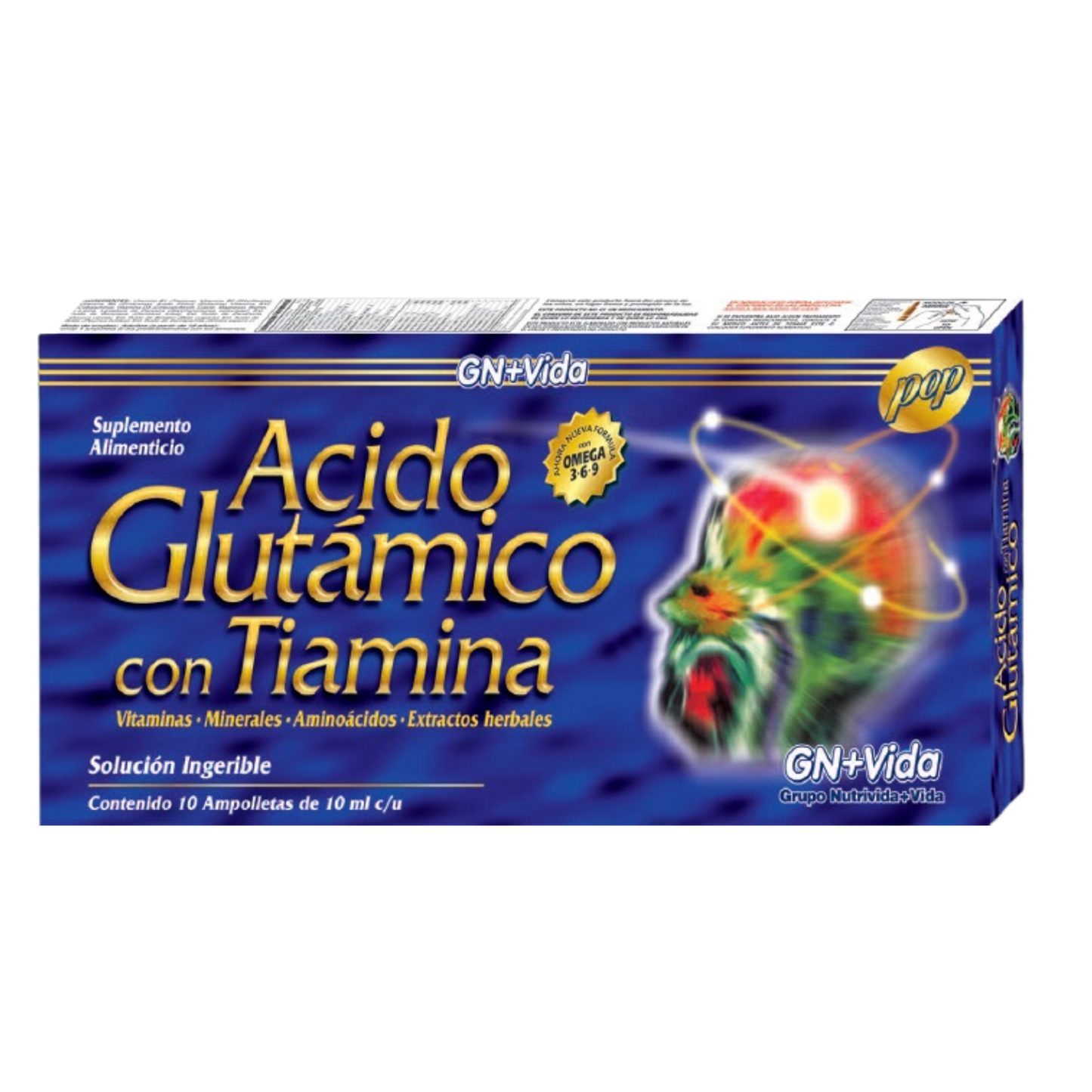 Ácido Glutámico con Tiamina - Ampolletas